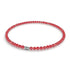 Rubis | Argent sterling .925 | Enveloppe de verre luciole